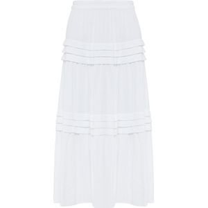 Tussah Rok 'Laidey'  wit