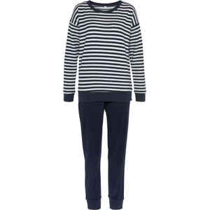 VIVANCE Pyjama  navy / wit