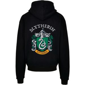 F4NT4STIC Sweatshirt 'Harry Potter Slytherin'  geel / donkergroen / zwart / wit