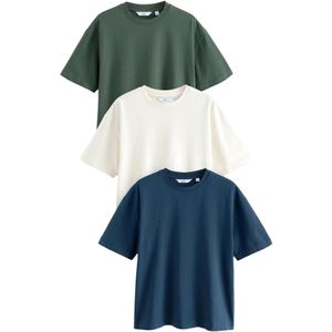 Next Shirt  saffier / petrol / wit