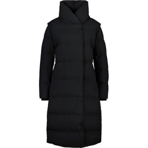 Alife and Kickin Wintermantel 'FleurAK'  zwart