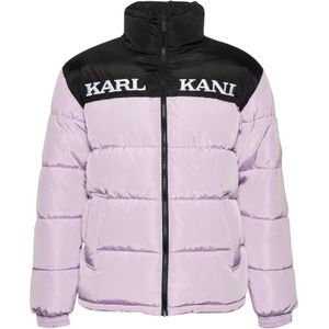 Karl Kani Winterjas  lavendel / zwart / wit