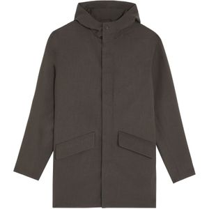 Lyle & Scott Tussenparka 'Military'  antraciet