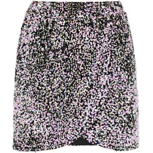 faina Rok  brokaat / lichtroze / zilver