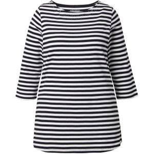 Ulla Popken Shirt  zwart / wit