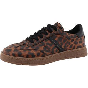TOM TAILOR Sneakers laag  bruin / zwart