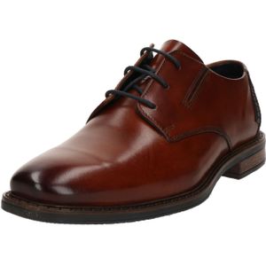 Bugatti - Veterschoenen - Cognac - Leer - Vetersluiting