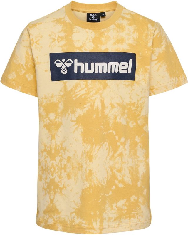Hummel - Jump AOP - T-shirt - Korte Mouwen - Biologisch Katoen - Gedrukt Logo