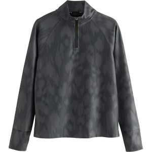 Next Functioneel shirt 'Active Quarter'  grijs / zwart