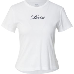 LEVI'S ® Shirt 'Graphic Rickie Tee'  zwart / wit