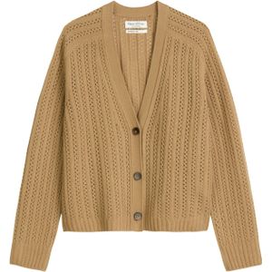 Marc O'Polo Gebreid vest  bruin
