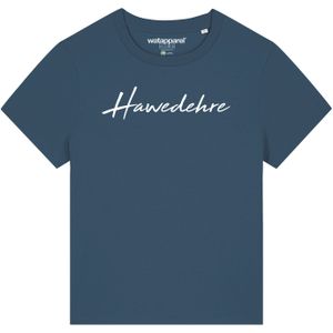 Watapparel Shirt ' Hawedehre '  petrol / wit