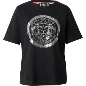 19V69 ITALIA Shirt 'Bellara'  zwart / zilver
