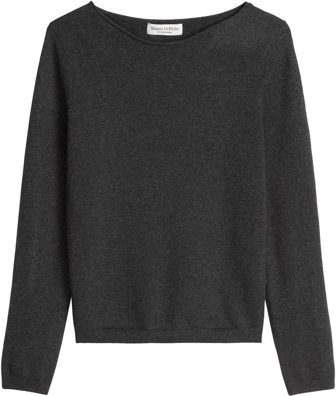 Marc O'Polo - Trui - Zwart - Knitwear - Lange Mouw