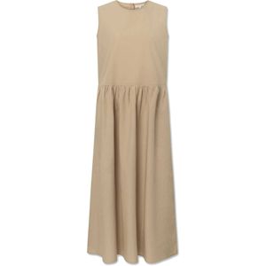 STUDIO FEDER Zomerjurk  donkerbeige
