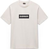Napapijri - Box Logo - T-shirt - Katoen