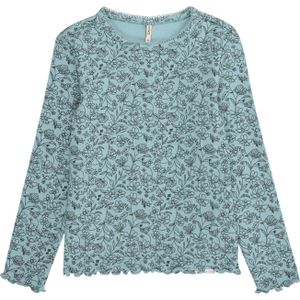 Only Mini Shirt 'KMGTRINNY'  cyaan blauw / zwart
