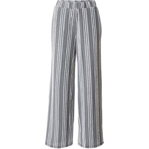 VILA Broek 'VISonea'  grijs / zwart / wit