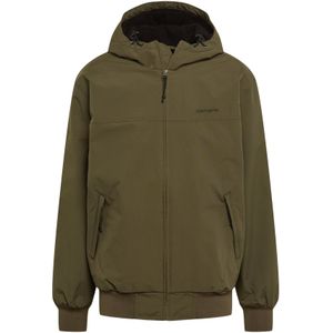 Carhartt WIP Tussenjas 'Sail'  olijfgroen / zwart
