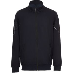 Tweek Sweatvest  navy / zwart / wit