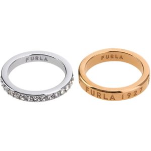 Furla Jewellery Ring ' 1927 '  rose-goud / zilver