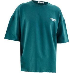 VAMOS CLO Shirt  petrol / wit