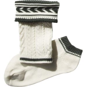 STOCKERPOINT Klederdracht sokken  spar / natuurwit
