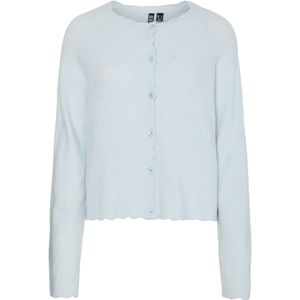 PIECES Gebreid vest 'PCRATH'  lichtblauw