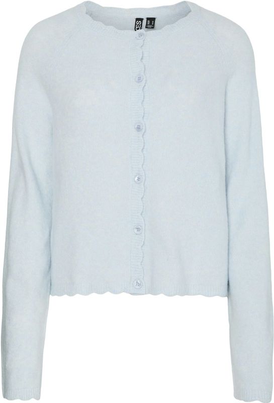 PIECES Gebreid vest 'PCRATH'  lichtblauw