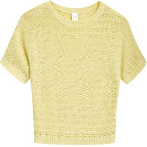 MADELEINE Trui  lichtgeel