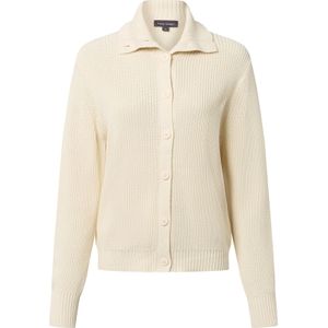 Franco Callegari Gebreid vest  ecru