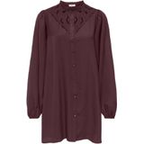 JDY - Korte Jurk - Zwart - Loose Fit - Lange Mouwen