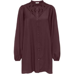 JDY - Korte Jurk - Zwart - Loose Fit - Lange Mouwen