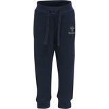 Broek - Katoen - Tapered - Lang/maxi - Logoprint - Borduursels