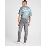 BOSS - Maine - Jeans - Grijs - Regular-fit van Stretchdenim