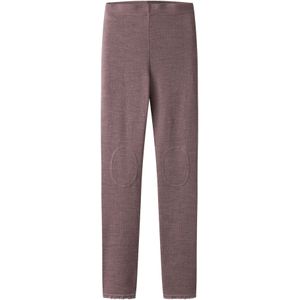 Merino Wol Legging - Zacht - Slim Fit - Mid-Waist - Needle Drop Design