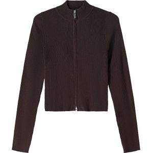 Bershka Sweatvest  bruin