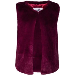 happy girls Sweatshirt  donkerrood