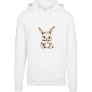 F4NT4STIC Trui 'Niedlicher Osterhase mit Ei'  gemengde kleuren / wit