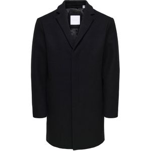 Only & Sons - ARON - Tussenjas - Zwart - Klassieke Mantel