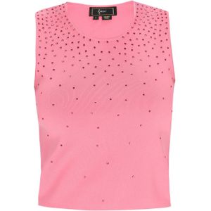 faina Gebreide top 'Fashion Look'  lichtroze