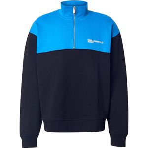 KARL LAGERFELD JEANS Sweatshirt  blauw / zwart / wit