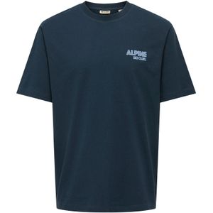 Onsmilo - T-shirt - O-Hals - Korte Mouwen - Relaxed Fit