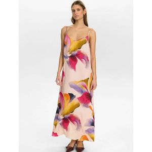 NÜMPH Jurk 'NUBOTANICA'  gemengde kleuren / oudroze