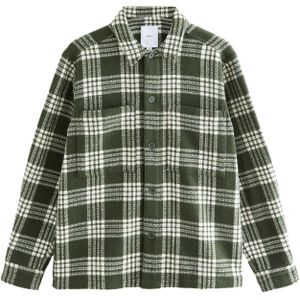 Next Tussenjas  olijfgroen / wit