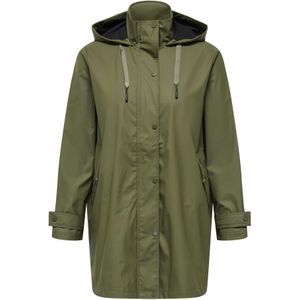 ONLY CARMAKOMA - Regenponcho - Waterafstotend - Met Capuchon - Curve