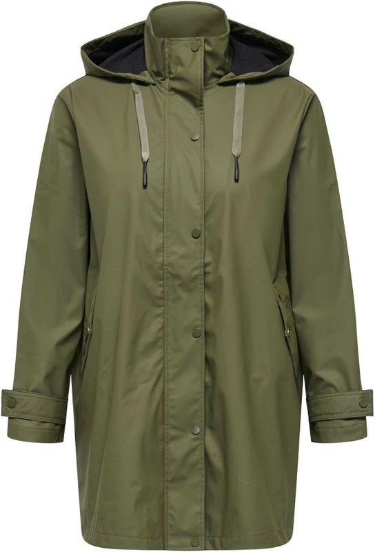 ONLY CARMAKOMA - Regenponcho - Waterafstotend - Met Capuchon - Curve