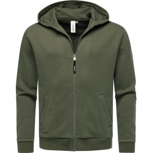 Ragwear Sweatvest 'Natten'  donkergroen