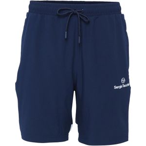 Sergio Tacchini Broek 'GIARDINO PL'  blauw / wit