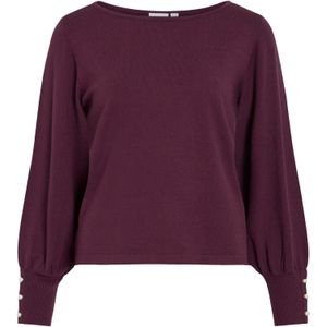 VILA Trui 'VIAMANDA'  purper